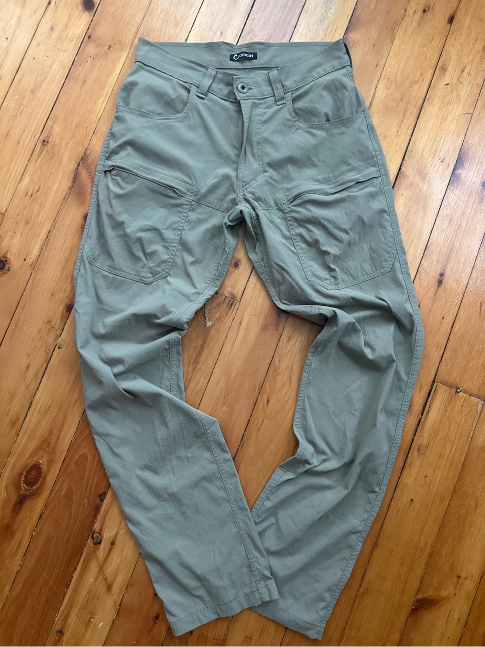 Origin USA Men's GTFO STRETCH WOVEN MOUNTAIN PANT-STRAIGHT Size Medium Desert
